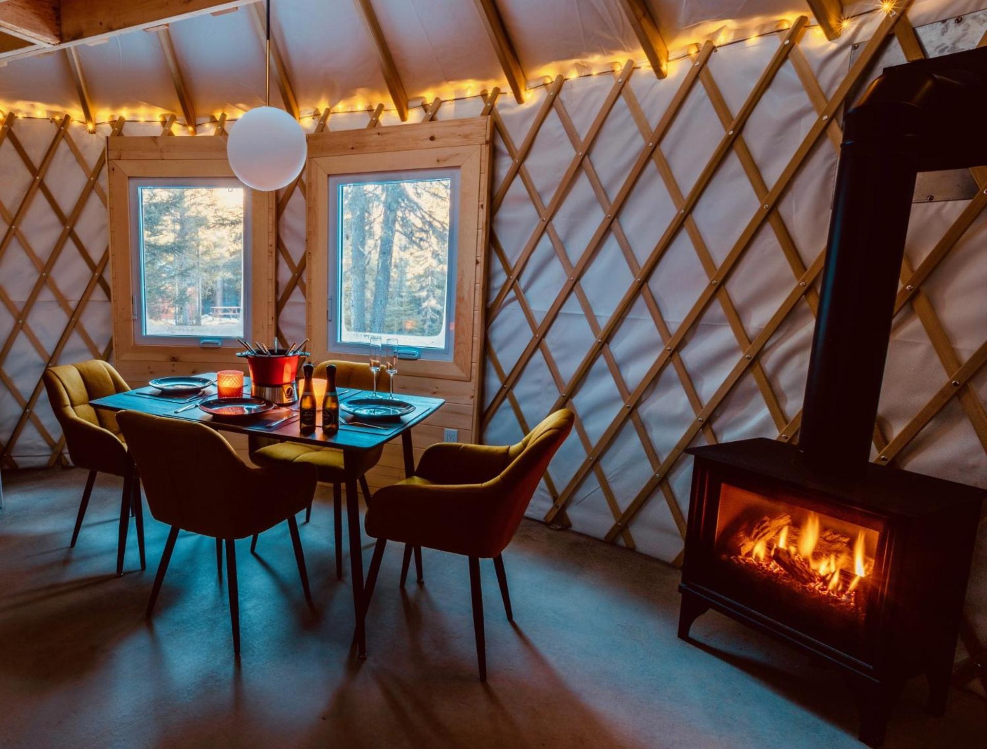 Yourte Experience Charlevoix 拉马巴耶 外观 照片