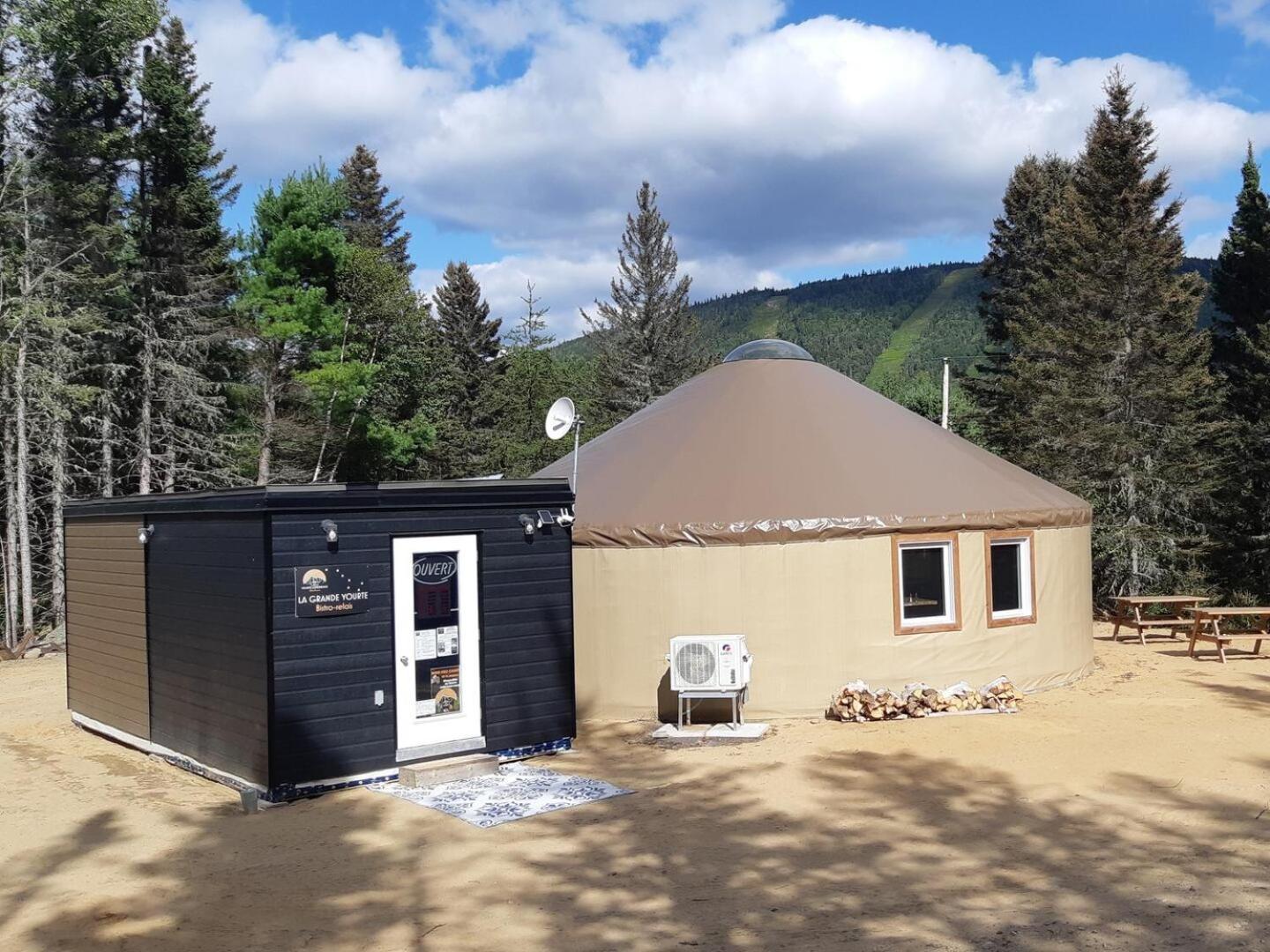 Yourte Experience Charlevoix 拉马巴耶 外观 照片